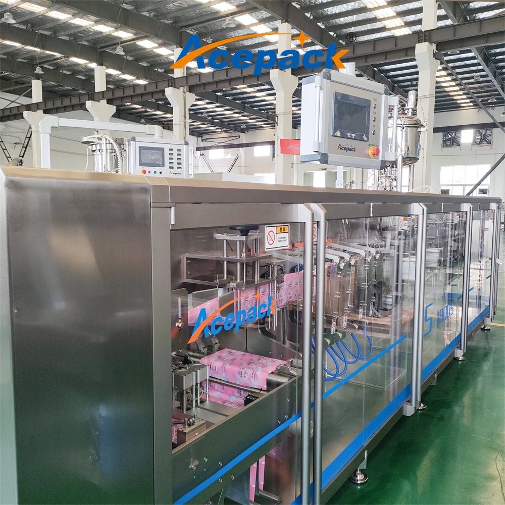 Horizontal Automatic Oral Liquid High Accuracy Liquid Filling Machine Production Line