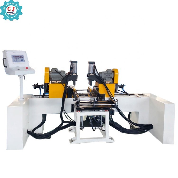 CJ-90 Automatic CNC Tube Chamfering machine Double end for pipe end beveling Durring