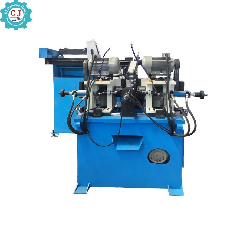 CJ-90 Automatic CNC Tube Chamfering machine Double end for pipe end beveling Durring