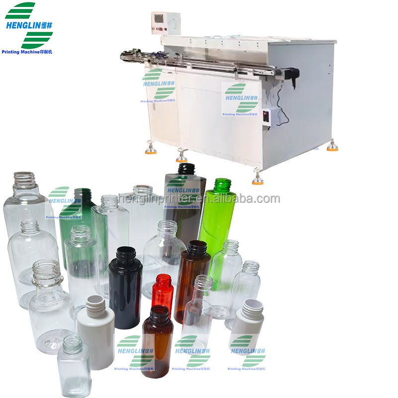 Bottle Auto Feeder Round Oval Square Bottle Unscrambler Automatic Bottle Feeding Machine for Automatic Screen Printing Machine