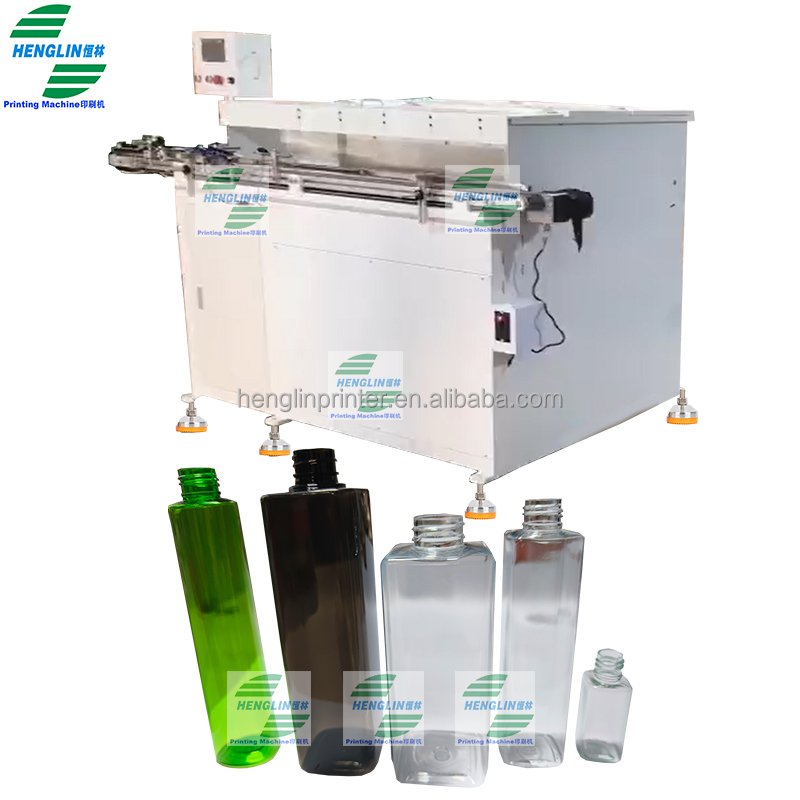 Bottle Auto Feeder Round Oval Square Bottle Unscrambler Automatic Bottle Feeding Machine for Automatic Screen Printing Machine