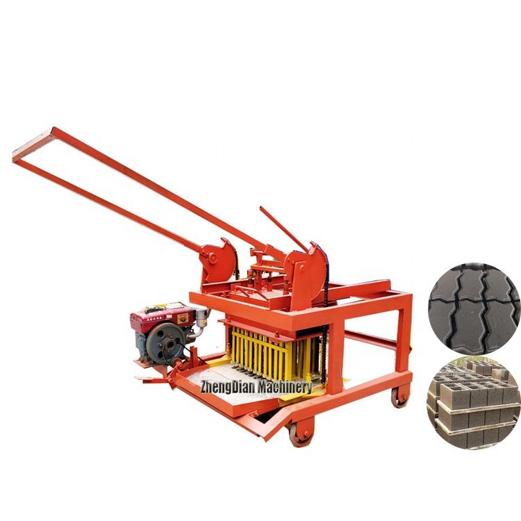 QMY4-45 Semi Auto Concrete Brick Machine /Hollow Block Machine Price Philippines /Stone Dust Brick Making Machine