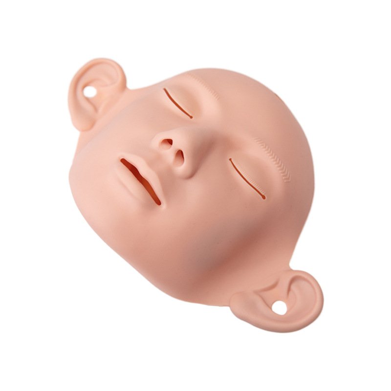 Medical Science Cardiopulmonary Resuscitation Simulation Human Special Accessories Barrier Mask Lung Bag Replaceable Face Skin