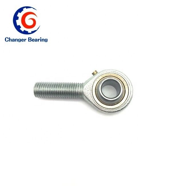 POS8 POS10 POS12 Right Hand Male Thread Metric Rod End Joint Bearing With Zinc Plated