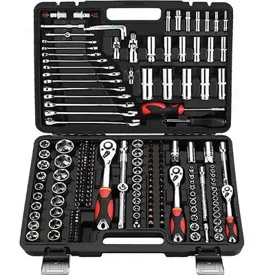 46 Pcs 78 Pcs 216 Pcs Tool Set Hand Kit Auto Repair Garden Box Mechanic Automotive Sets For Car Motorcycle Tools Kit
