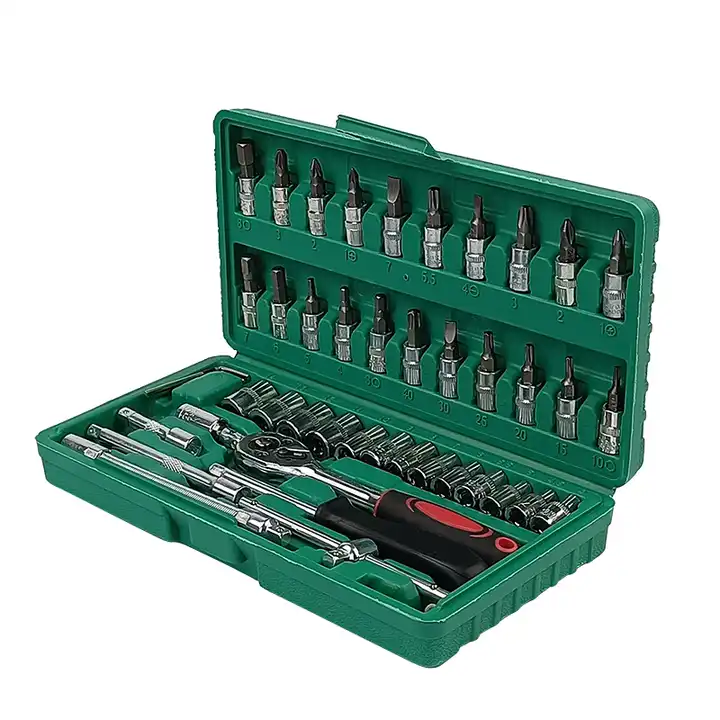 46 Pcs 78 Pcs 216 Pcs Tool Set Hand Kit Auto Repair Garden Box Mechanic Automotive Sets For Car Motorcycle Tools Kit