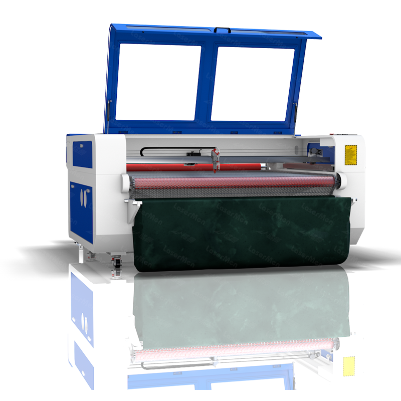 1600mm*1000mm High Quality cloth leather Fabric CNc Co2 Laser Cutting Machine for advertising