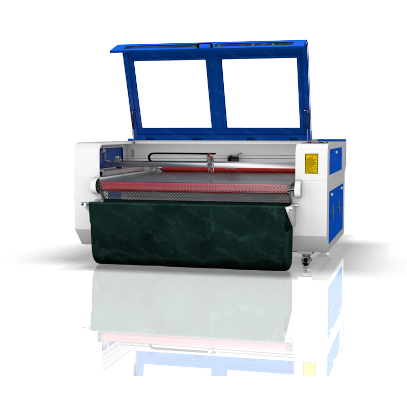 1600mm*1000mm High Quality cloth leather Fabric CNc Co2 Laser Cutting Machine for advertising