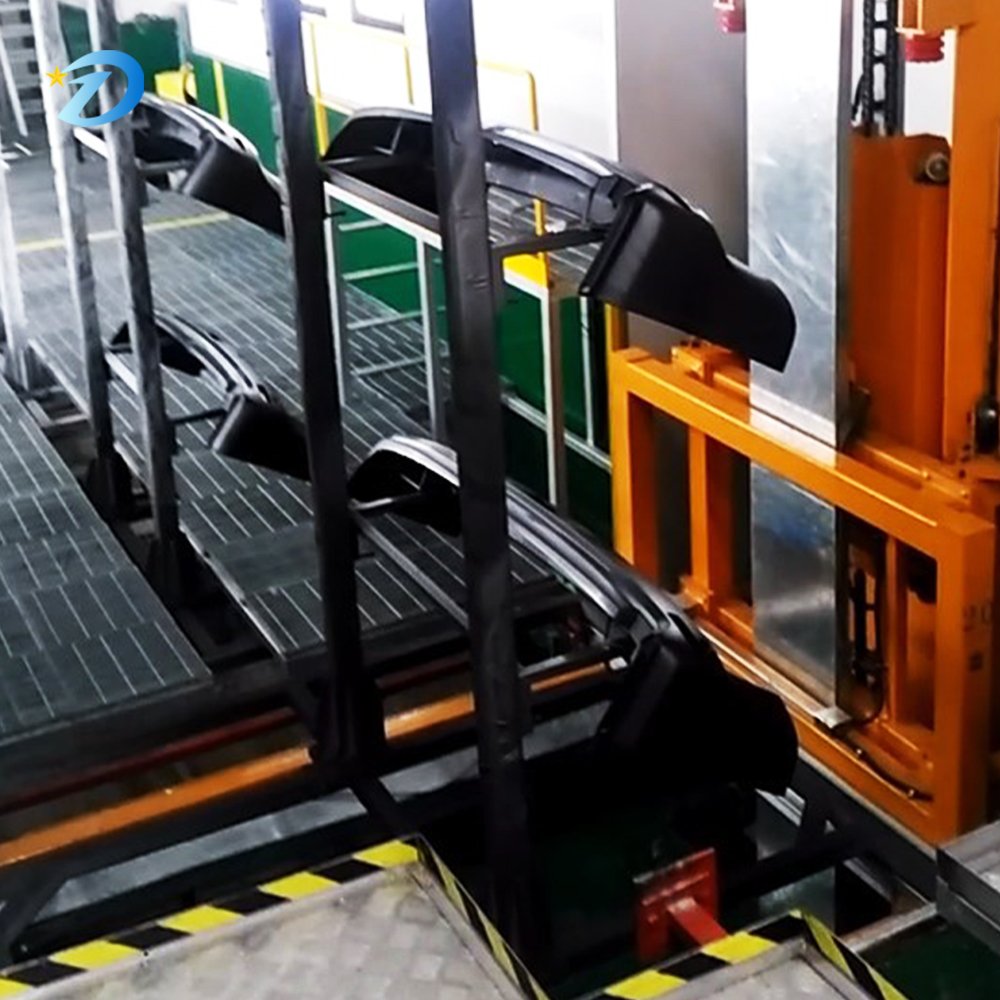Factory Direct Sales Auto Parts Coating Production Line Automatic Spraying and Painting Equipment