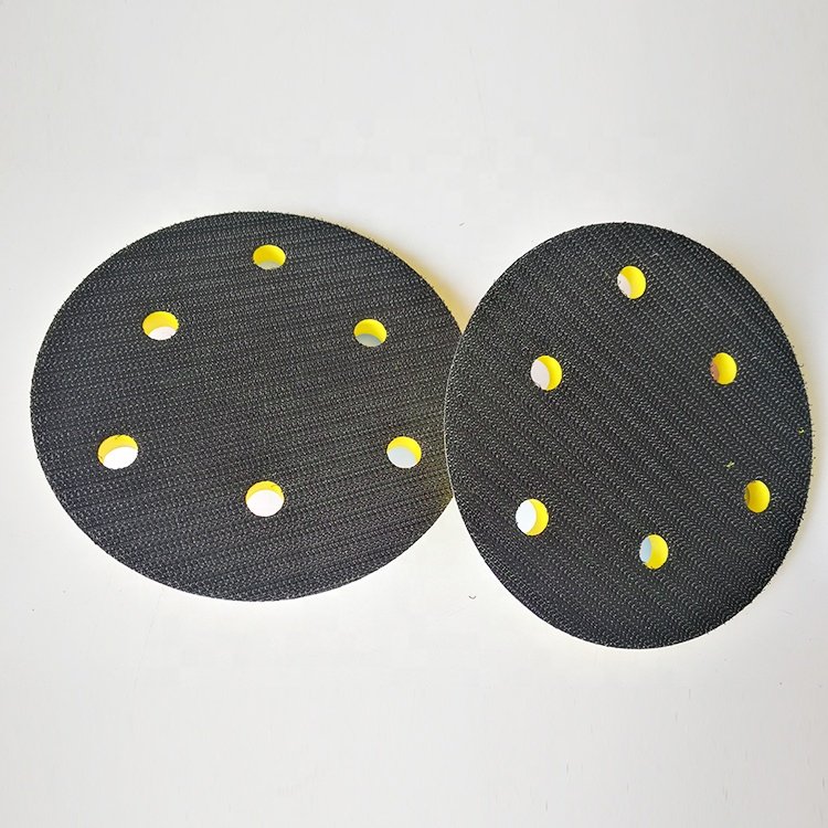 5 Inch 6 Holes Backup Sanding Pad Sander Backing Pad For Hook And Loop Sanding Discs Power Tools Accessories