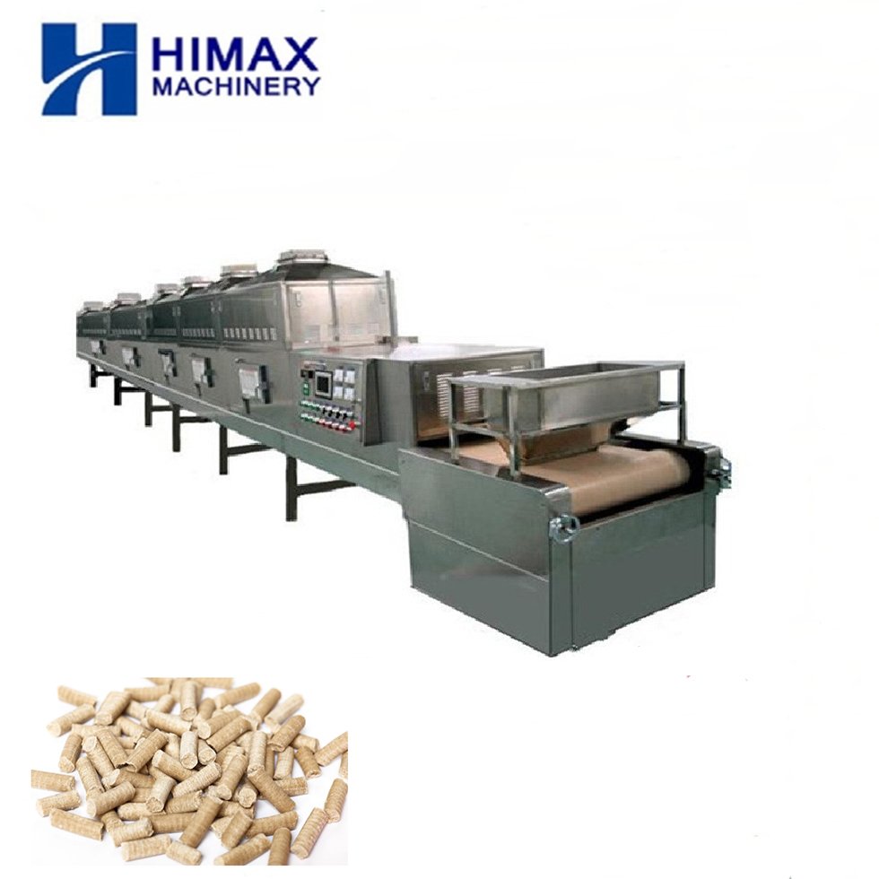 Industrial Microwave Dryer Herb 30kw Microwave Belt Drying Machine Microwave Sterilization Drying Equipment