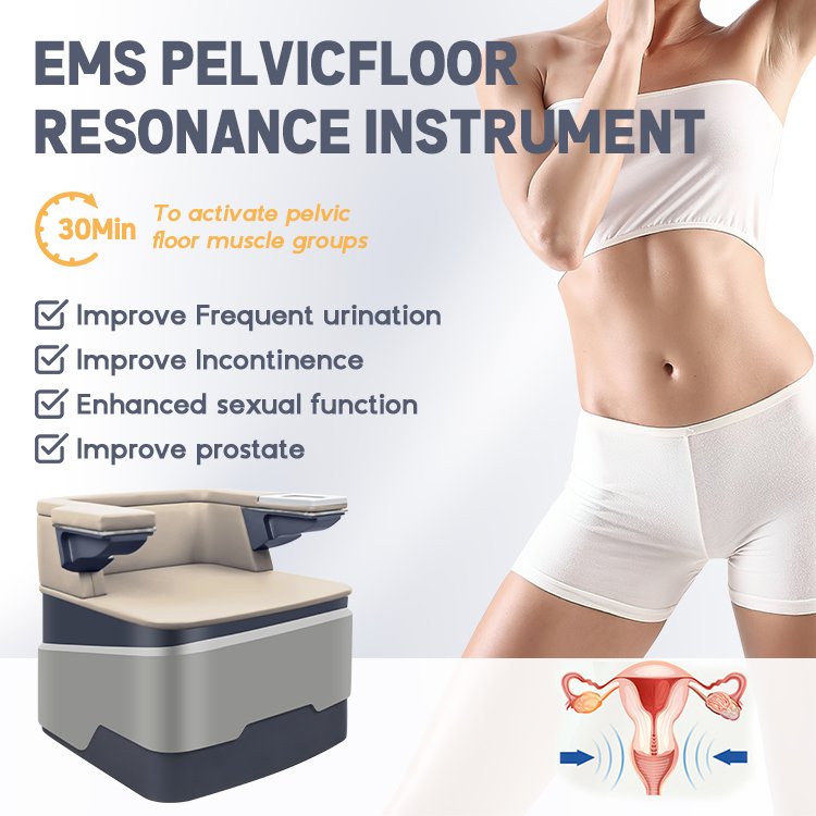 Newest Ems Chair Muscle Building Pelvic Black Chair Muscle Repair Pelvic Floor/pillow emslim Rf Machine Factory Price