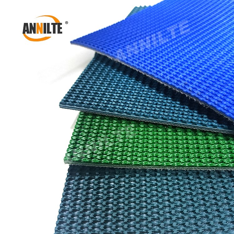 Annilte PVC conveyors pattern conveyor belt Wear-Resistant Rough Top conveyor belting manufactory