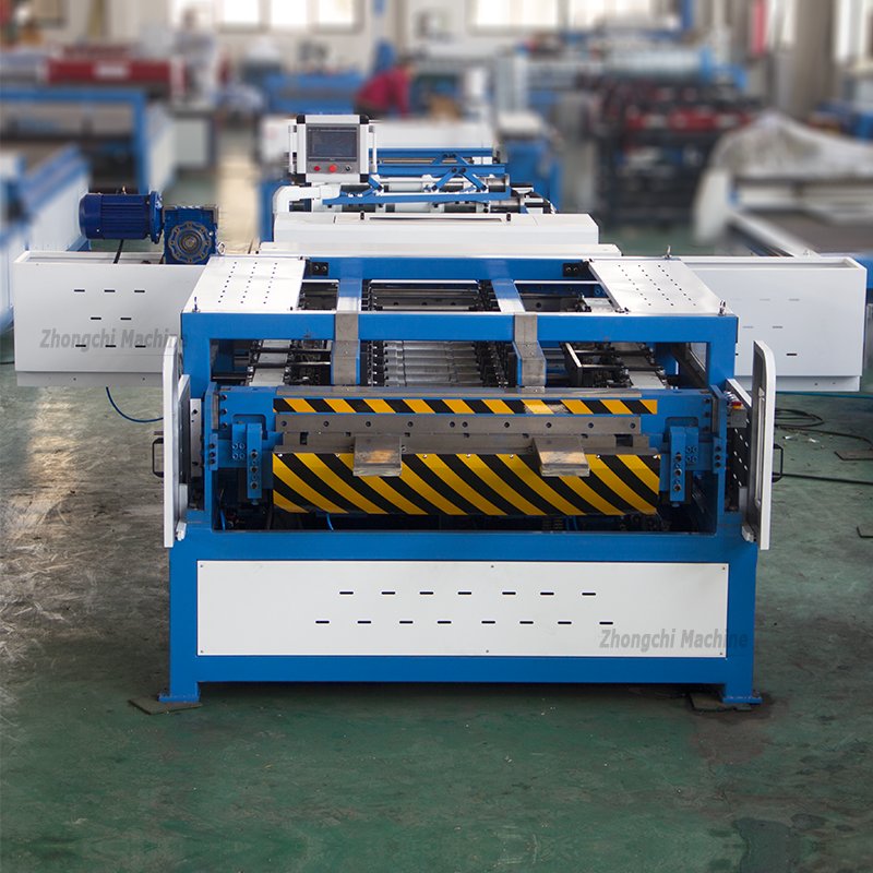 High Efficiency Auto HVAC Duct Line 6 Equipment Air Duct Making Machines for HVAC & Construction Industries