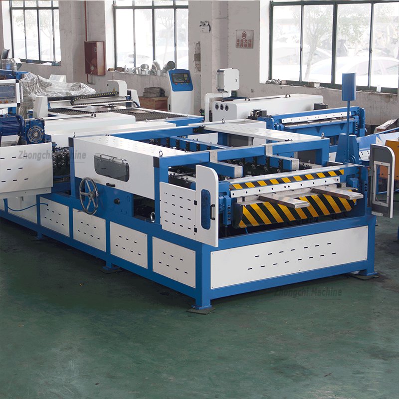 High Efficiency Auto HVAC Duct Line 6 Equipment Air Duct Making Machines for HVAC & Construction Industries