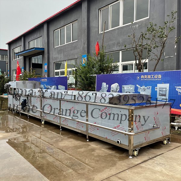 4/5/6meters Long Automatic Pasteurizer Water Bath Bagged Bottle Food Pasteurization Machine/Tomato Paste Bag Pasteurizer