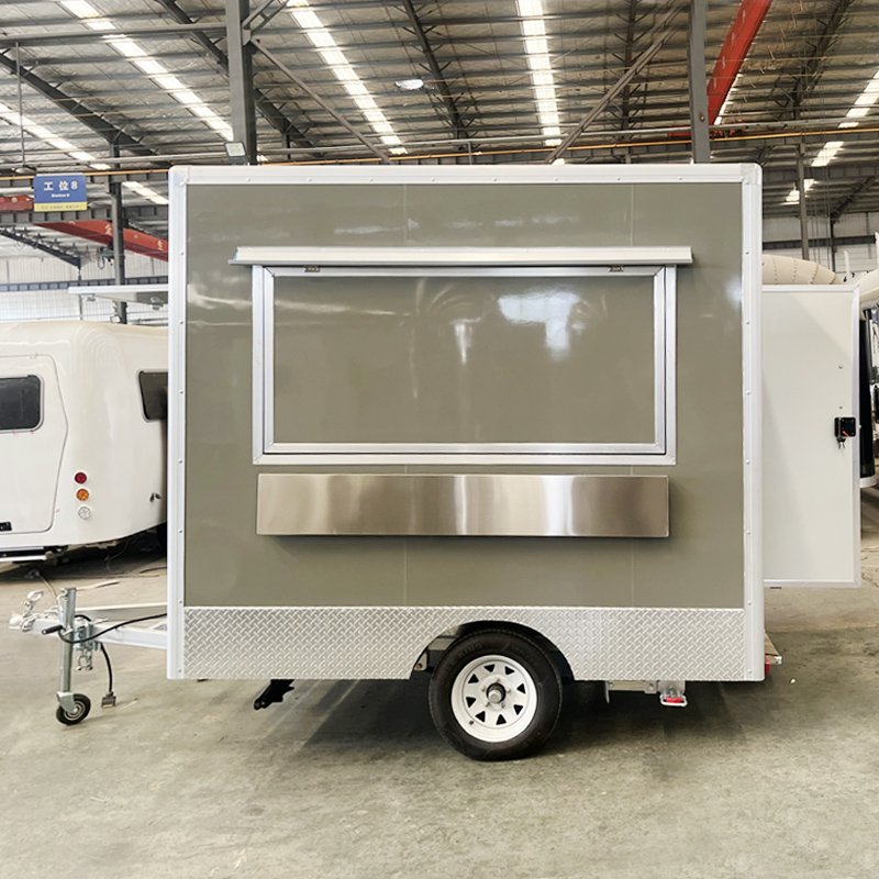YANZHIMEI Mobile Shawarma BBQ Kebab Grill Food Truck Trailer Carting for Sale Arabia