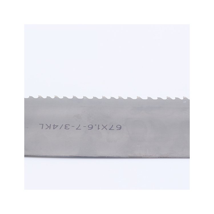 2024 20crmo Alloy Band Saw Blade Cutting Hard Metal Large Flange Special Band Saw Blade
