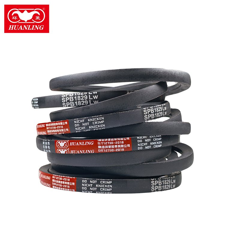 Full specifications Hot sale SPB 5V Transmission Rubber Belt for Machine Moulding and Cutting Processing Services