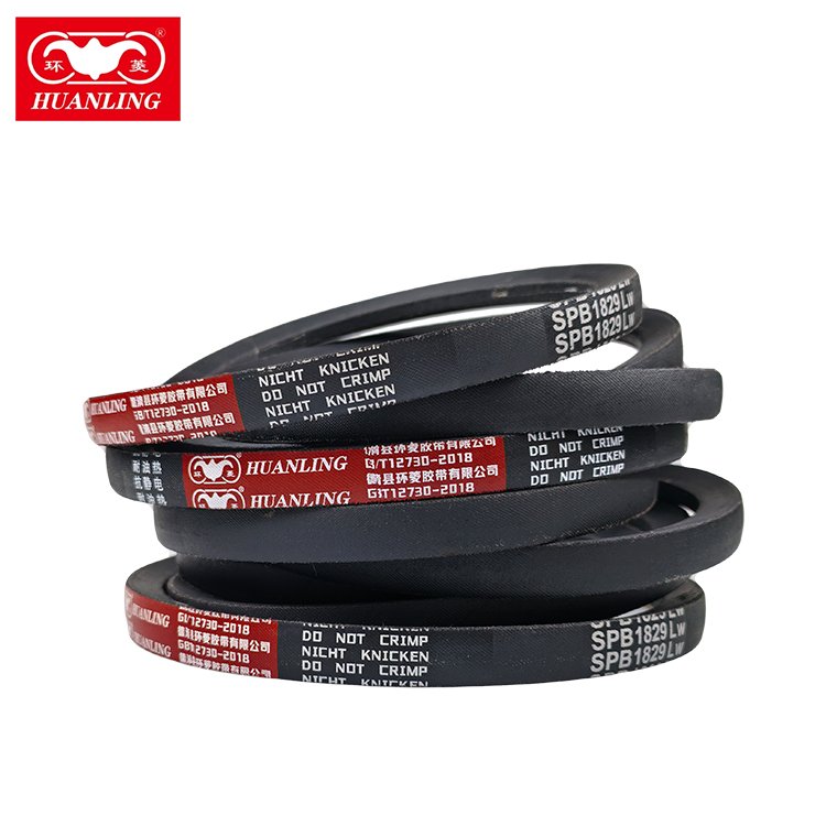 Full specifications Hot sale SPB 5V Transmission Rubber Belt for Machine Moulding and Cutting Processing Services