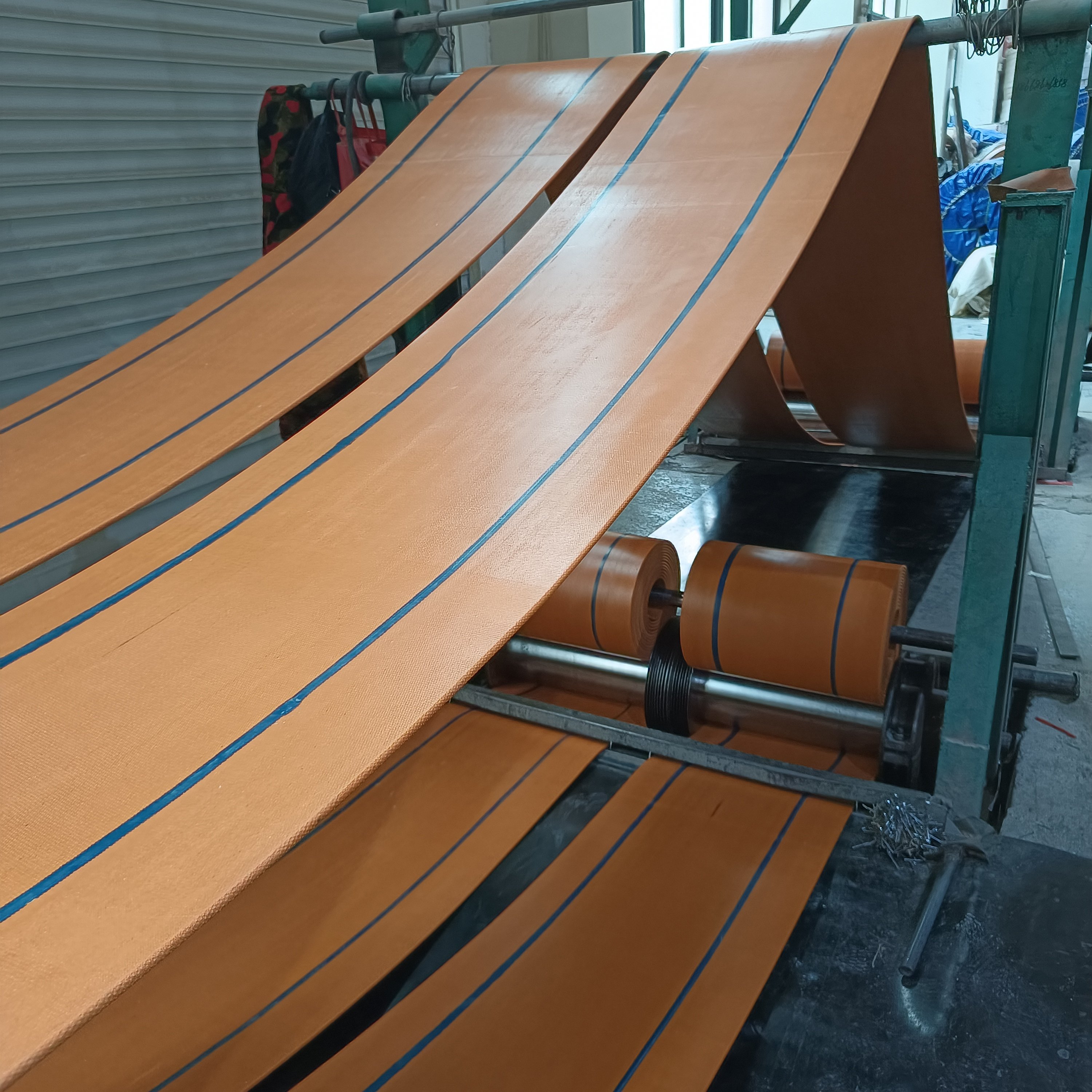 Rubber Canvas Flat Drive Belt Flat Transmission Belt,Flat Rubber Belt