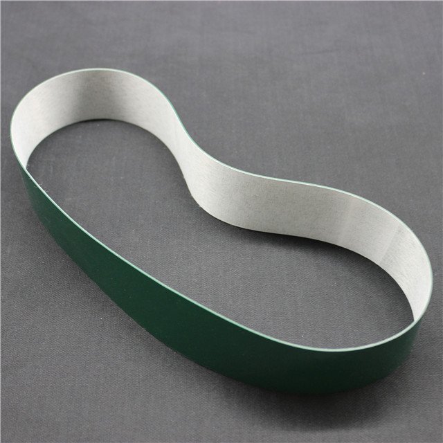 Grinding Surface Matte Surface Green Conveyor Belt For Focke Cigarette Packing Line