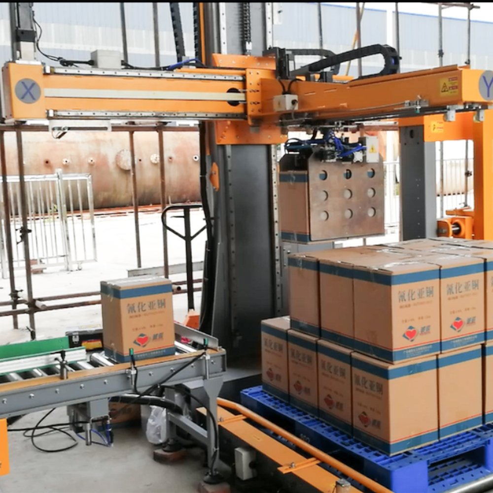 Servo Drive Auto Robot Palletizer Robot Stacker Stacking Robot for Carton Box Bags