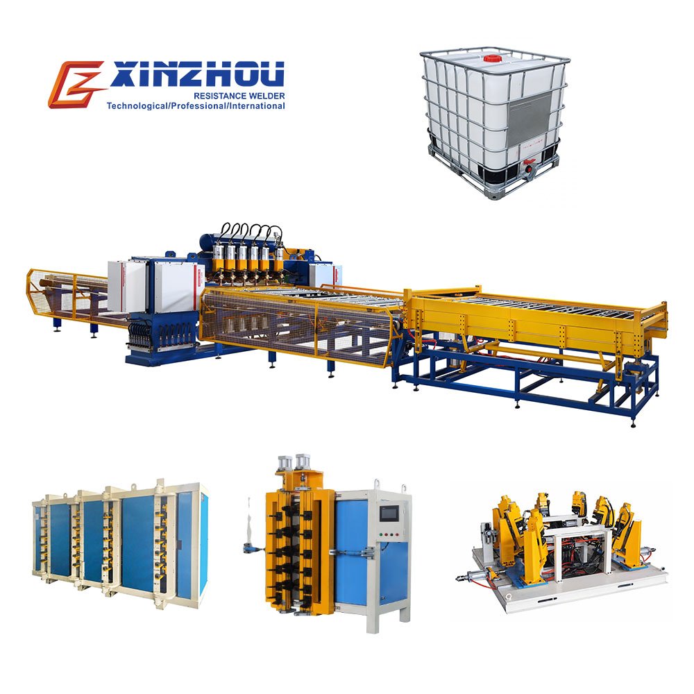 Efficient and Durable IBC Cage Tank Frame Welding Machine for Stainless Steel Welding