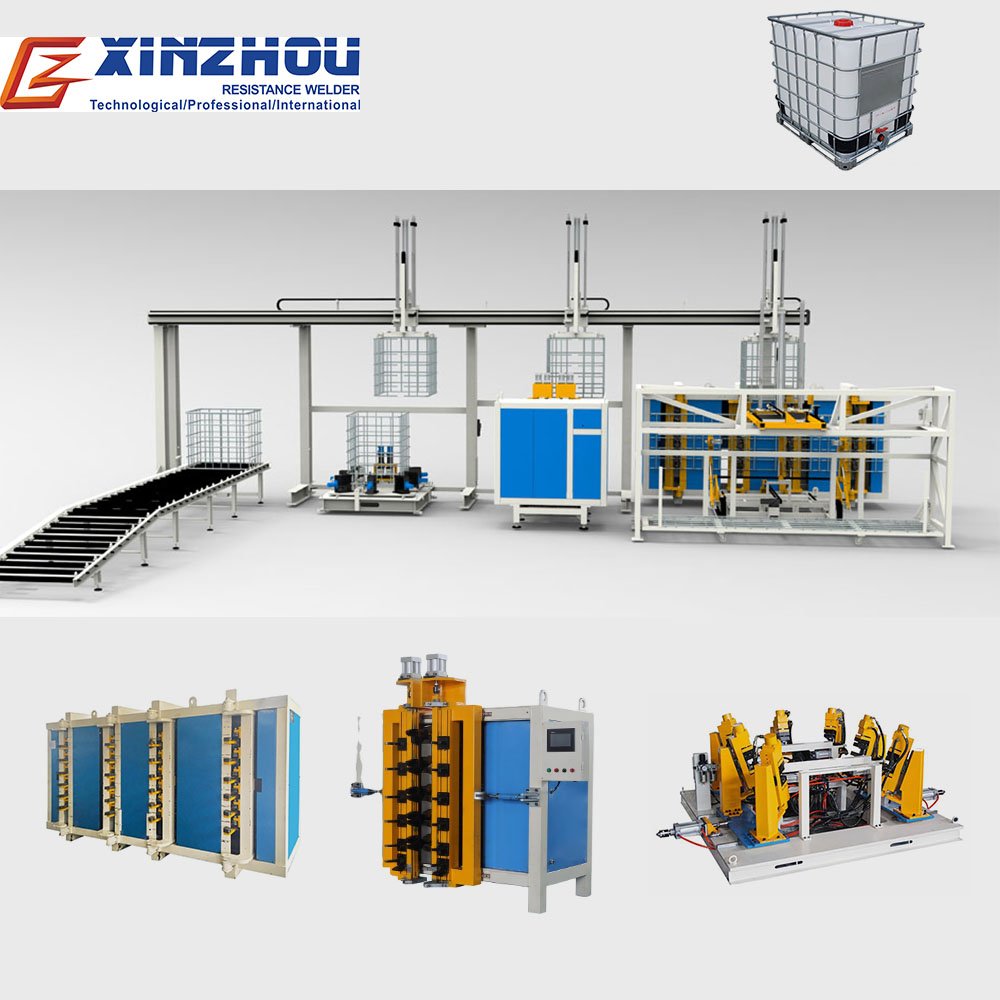 Efficient and Durable IBC Cage Tank Frame Welding Machine for Stainless Steel Welding