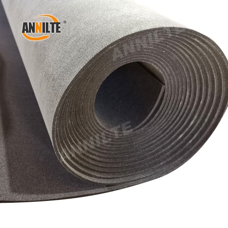 Annilte 4.0mm cutting machine cloth table grey double sided felt cutting underlay carpet for zund cutting machine