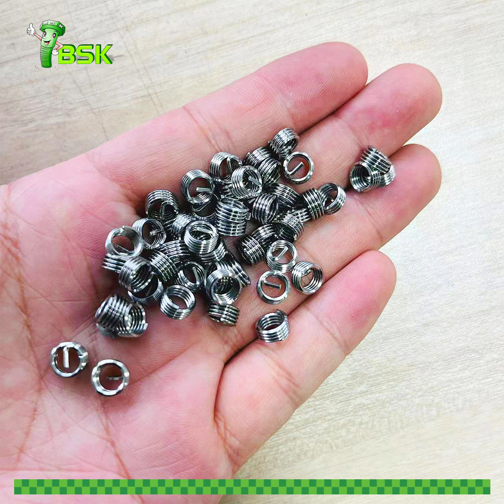 Stainless Steel M6 M8 M10 M12 Tangless Threaded Inserts Thread Coils with Thread Repair Inserts