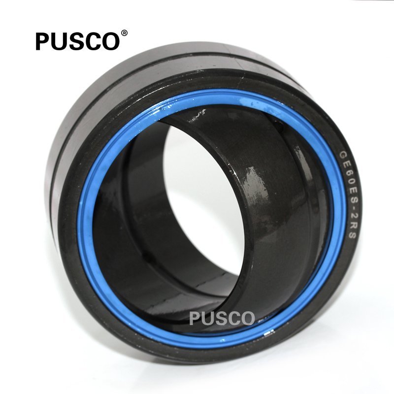 PUSCO Long Life GE60ES-2RS Spherical Plain Bearing High Quality Dust-proof Rod End Bearings 60x90x44 mm For Machine In Stock