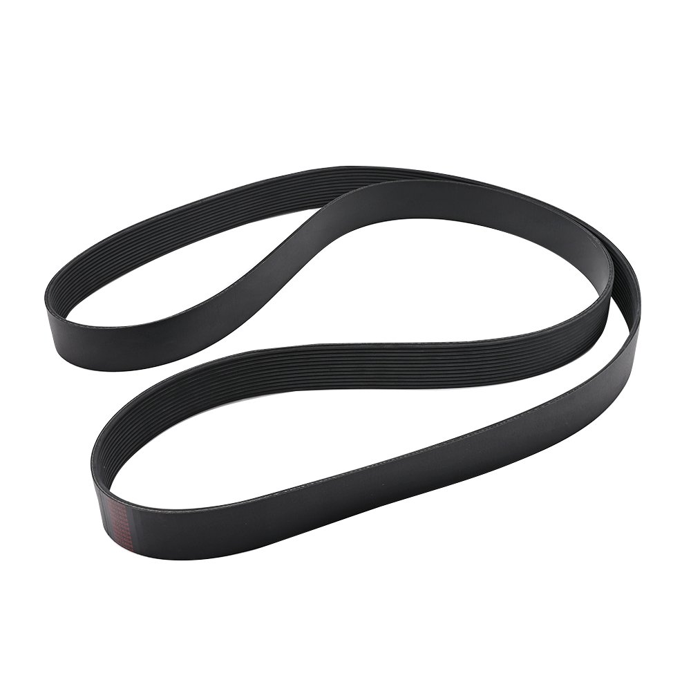 Auto Engine Timing Belt High Quality Power Transmission PK Rubber Drive Fan Belt for Excavator Truck Trailer