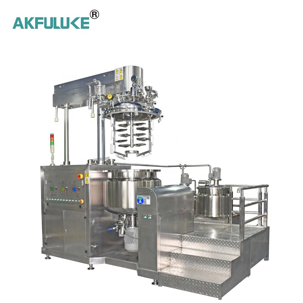 Small Scale Production Semi Auto Cosmetics Machinery Production Line Cosmetic Machine