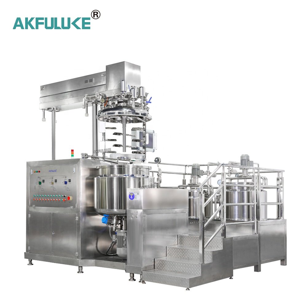 Small Scale Production Semi Auto Cosmetics Machinery Production Line Cosmetic Machine