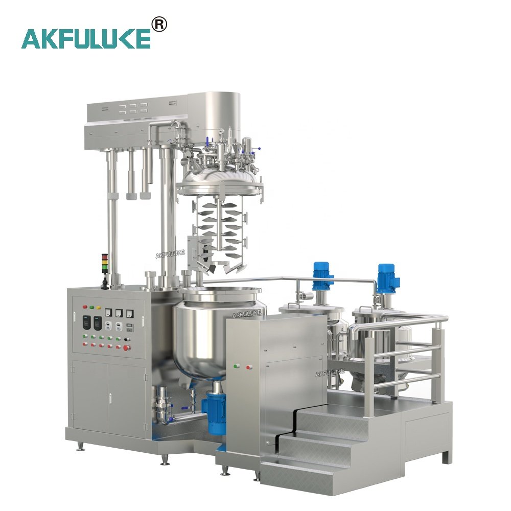 Small Scale Production Semi Auto Cosmetics Machinery Production Line Cosmetic Machine