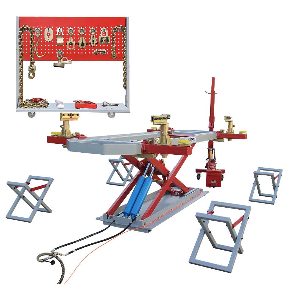 TFAUTENF European Popular Style Auto Body Frame Machine Factory Car Bench for 4S Workshop Use