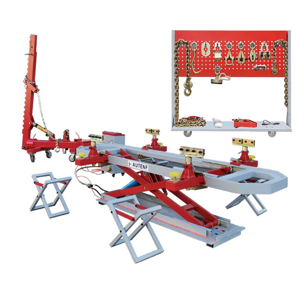 TFAUTENF European Popular Style Auto Body Frame Machine Factory Car Bench for 4S Workshop Use