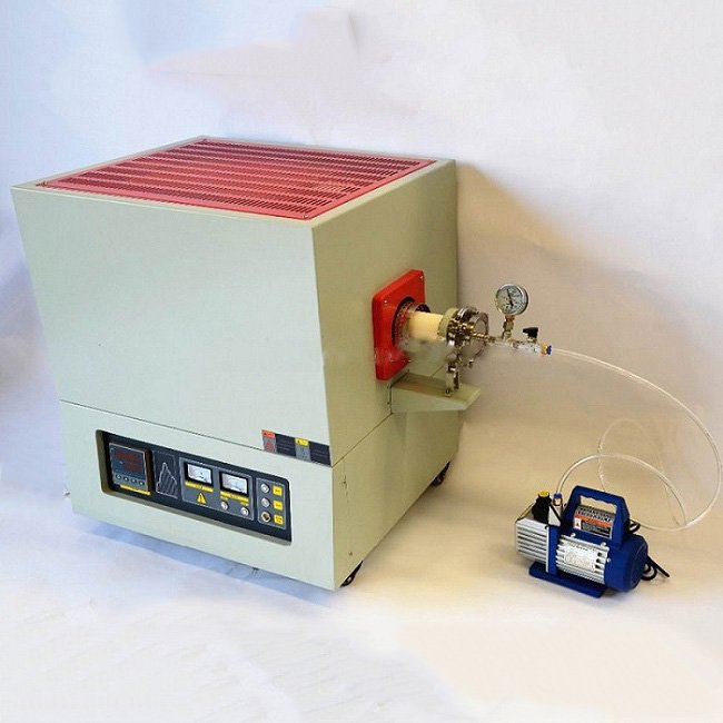 1300c Single Zone Ceramic Sintering Powder Lab Tube Furnace With Diameter 100mm Alumia Pipe