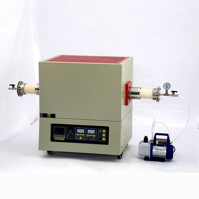 1300c Single Zone Ceramic Sintering Powder Lab Tube Furnace With Diameter 100mm Alumia Pipe