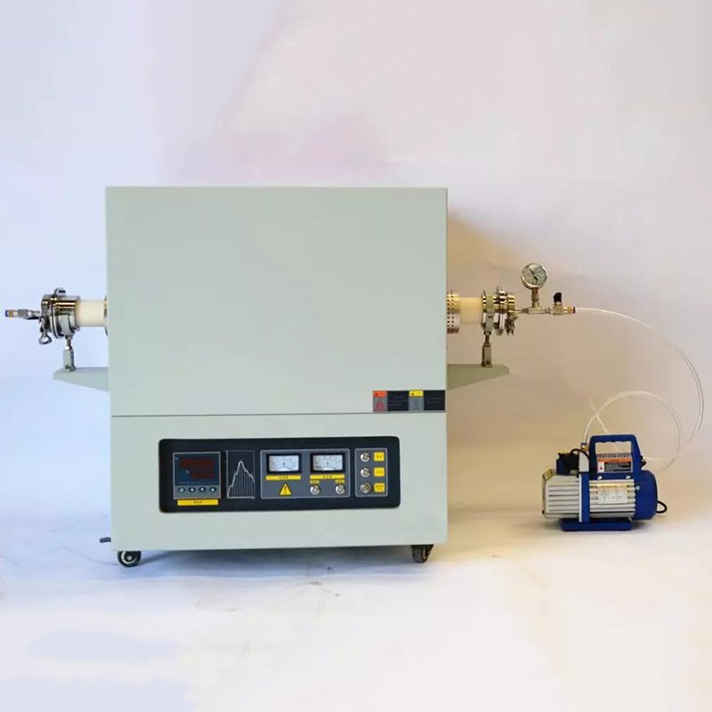 1300c Single Zone Ceramic Sintering Powder Lab Tube Furnace With Diameter 100mm Alumia Pipe
