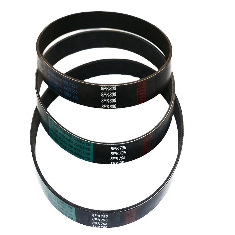 Wholesale custom 110 Cc Belt Drive Kit 15Pk938 19207Pk 12Pk2500 12 Pj 369 Treadmill 10Pk1735 Transmission rubber track Belts