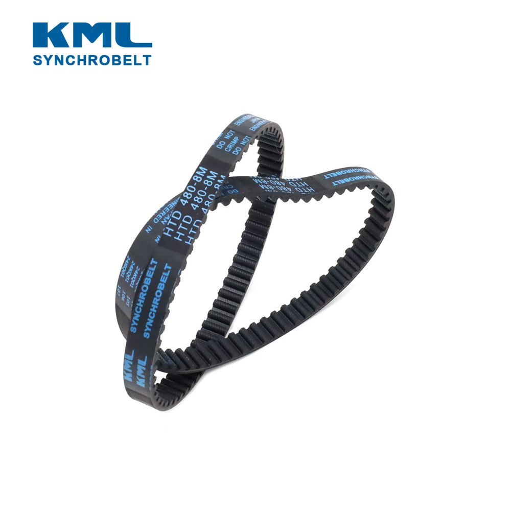 Recommend textile machinery HTD 480-8M total width 450mm synchronous rubber timing belt with pulley