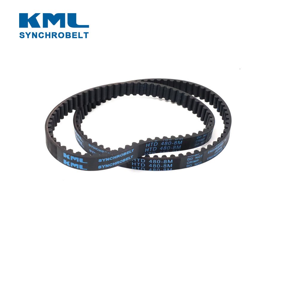 Recommend textile machinery HTD 480-8M total width 450mm synchronous rubber timing belt with pulley
