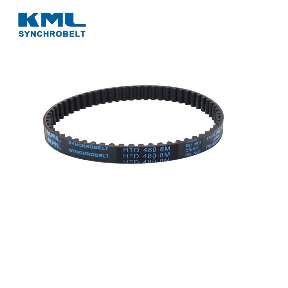 Recommend textile machinery HTD 480-8M total width 450mm synchronous rubber timing belt with pulley