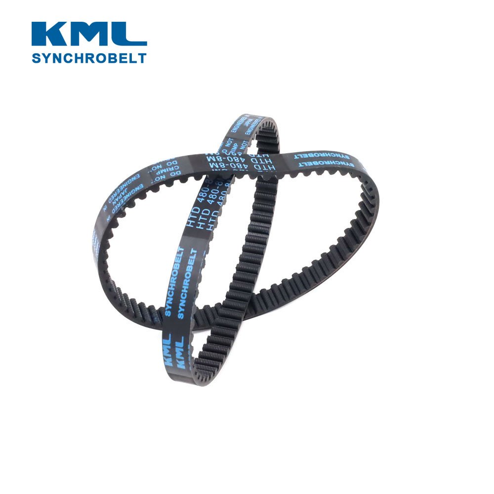 Recommend textile machinery HTD 480-8M total width 450mm synchronous rubber timing belt with pulley