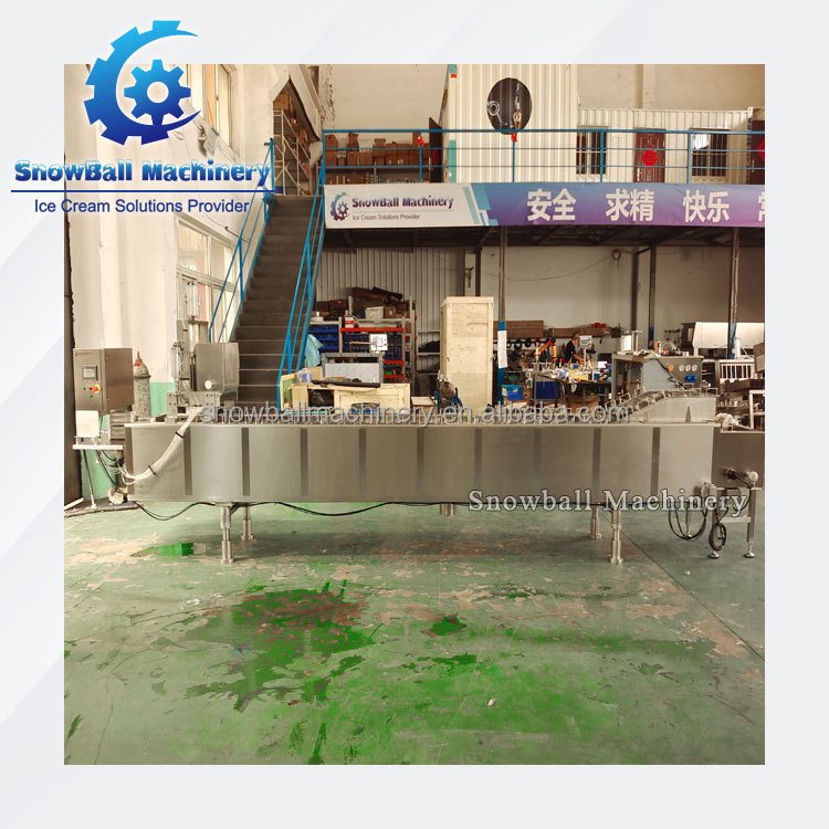 Semi Auto Ice Cream Line Ice Candy Popsicle Equipment Stick Ice Cream Machine