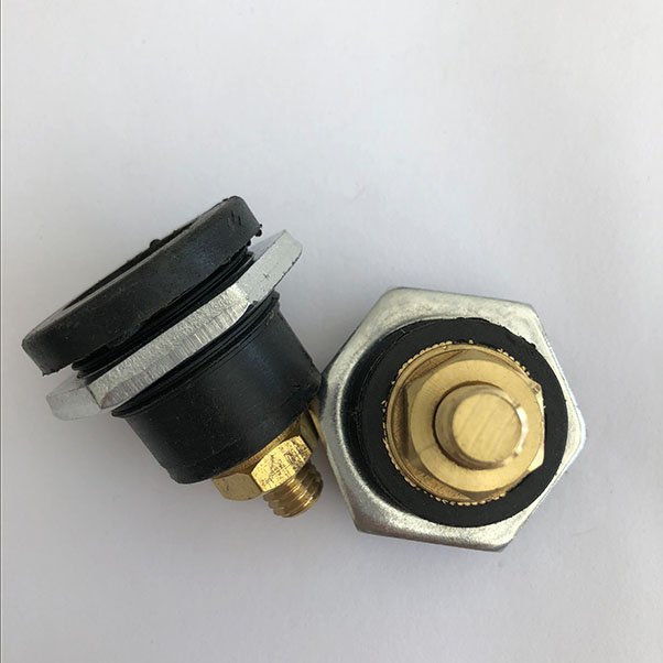 300A Male Panel Mounted Brass Camlock Connector