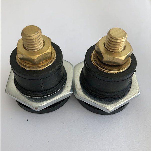 300A Male Panel Mounted Brass Camlock Connector