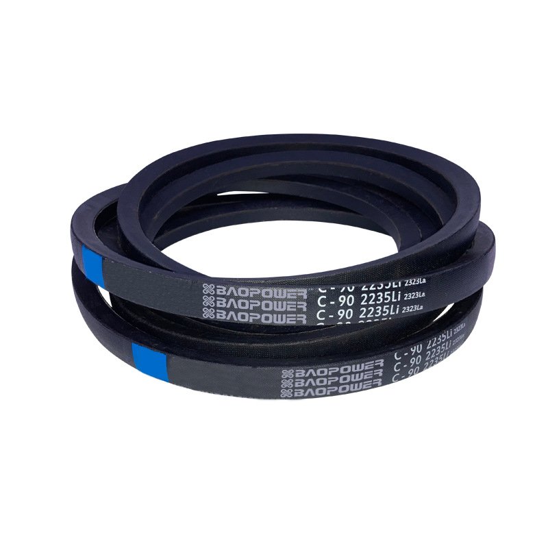 A B C D E Pulley Transmission Triangle V belt Rubber Fan Wrapped Rubber Drive V Belt
